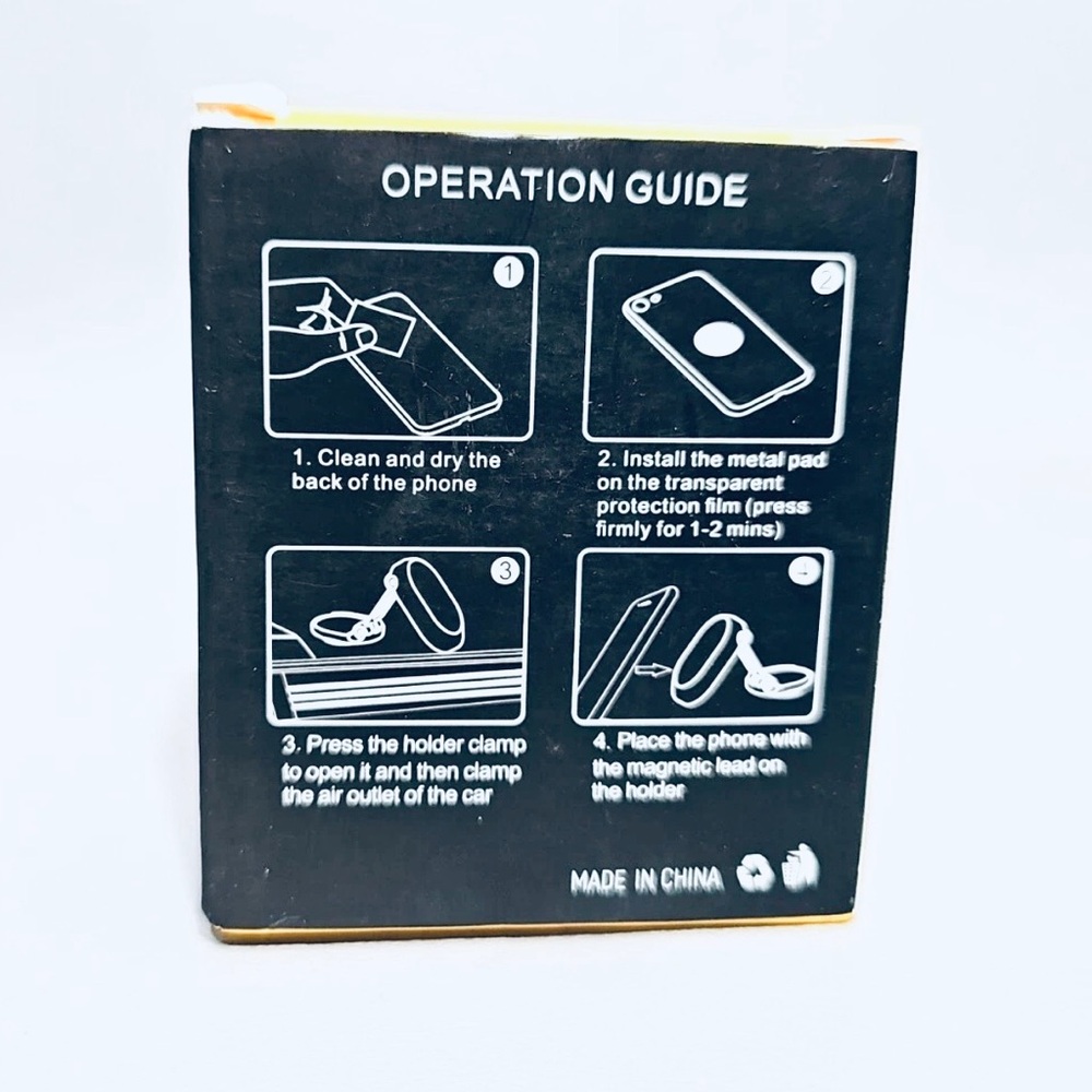 Phone Holder for car Upgrade Foldable Phone Mount Multi Functional 360 Rotation - Picture 3 of 3
